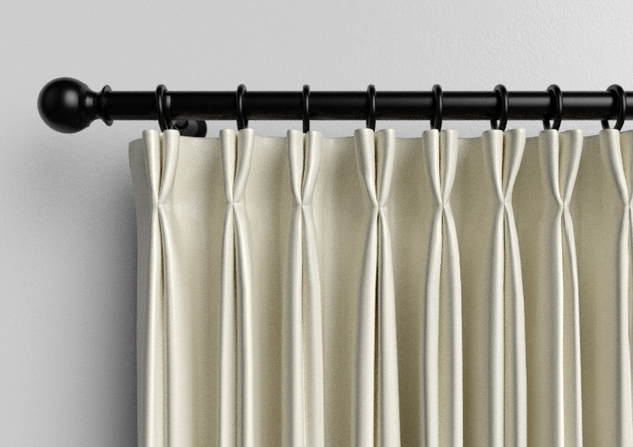 Soft Chevron, Cream - Made to Measure Curtains - Image 10